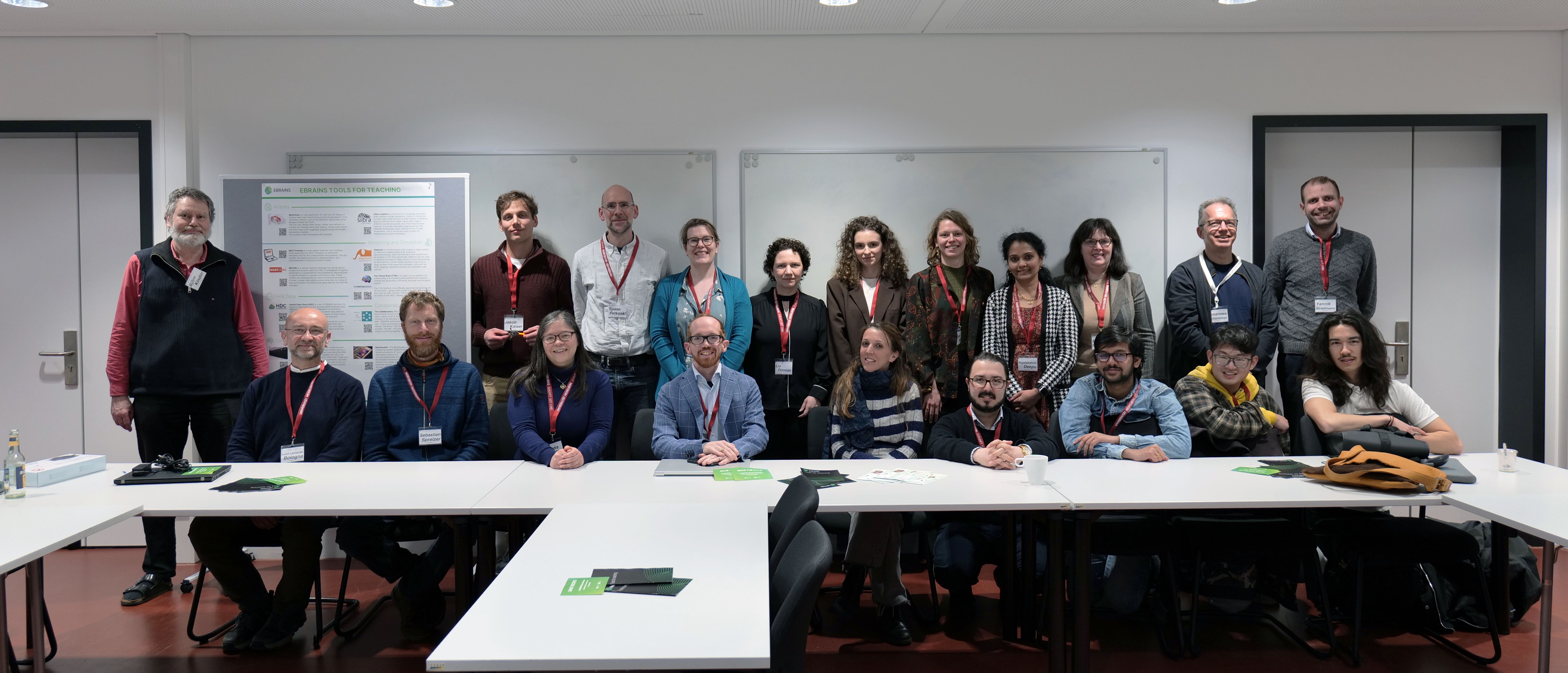 Group photo from the Tools For Teaching Workshop