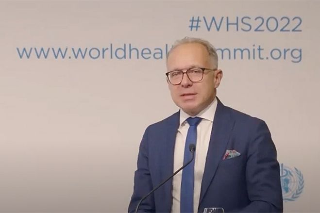 Pawel Swieboda at World Health Summit 2022