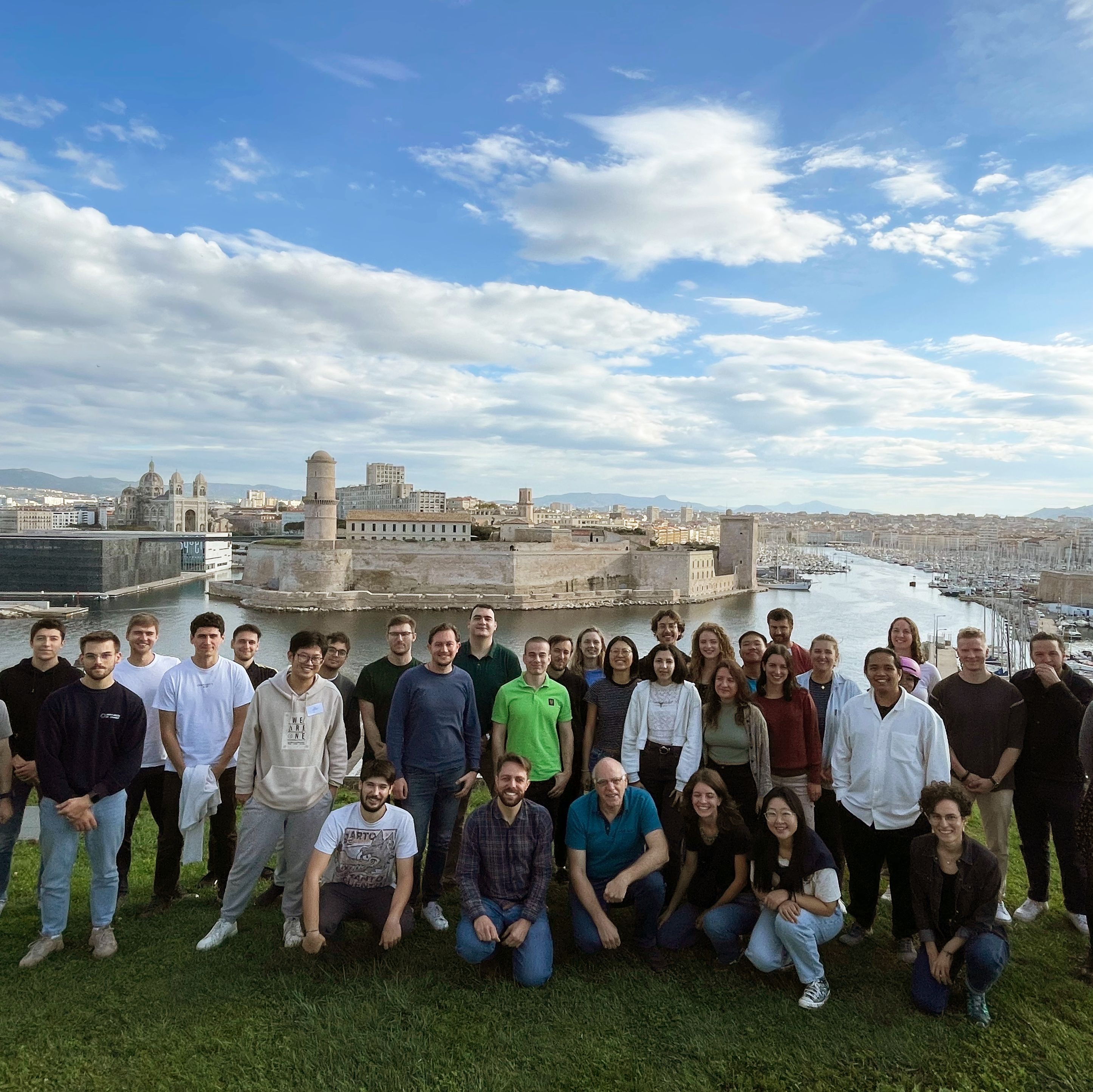 Group photo at EITN EBRAINS Fall School in Computational Neuroscience