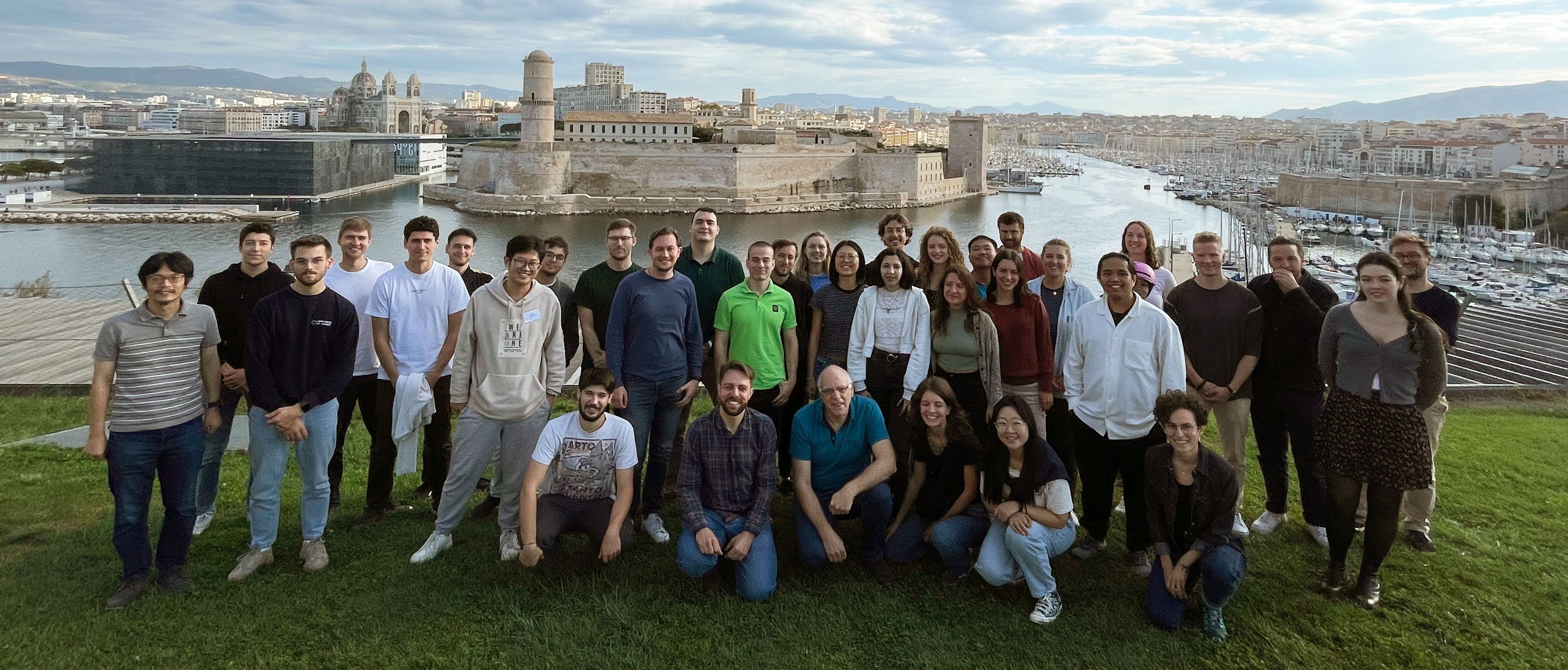 Group photo at EITN EBRAINS Fall School in Computational Neuroscience