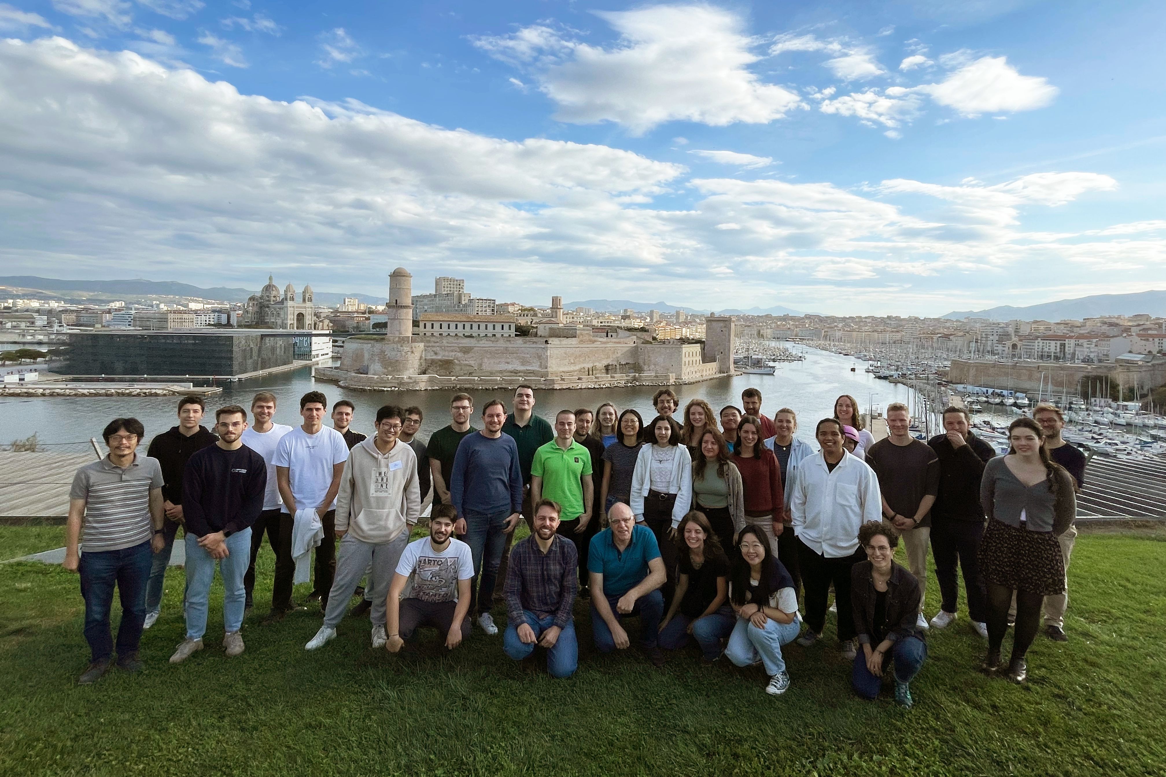 Group photo at EITN EBRAINS Fall School in Computational Neuroscience