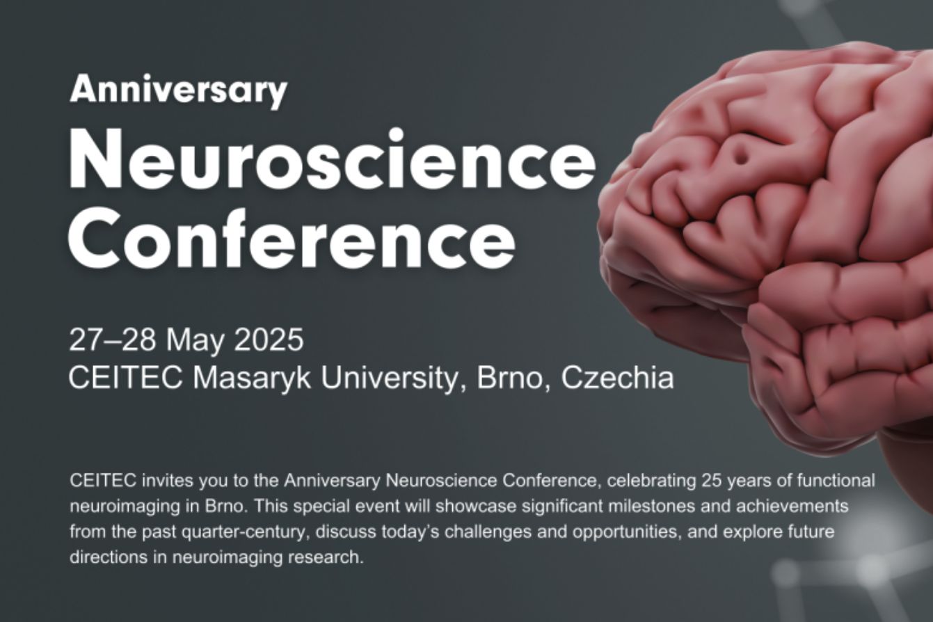 CEITEC Anniversary Neuroscience Conference Banner